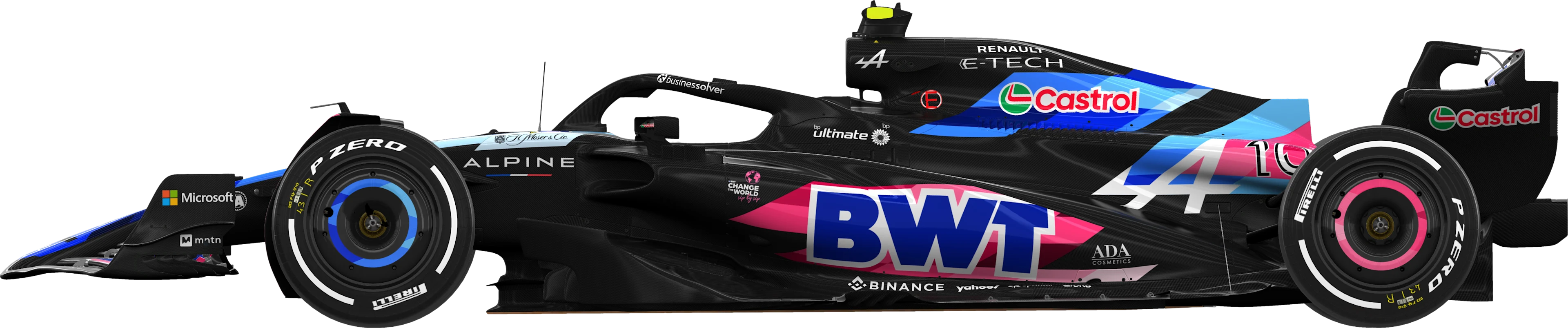 Alpine 2024 car